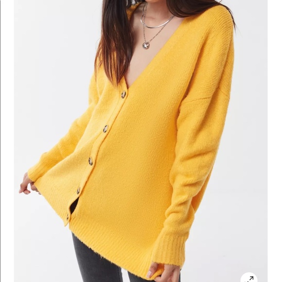 Urban outfitters Jordan oversized plush cardigan XS - Picture 4 of 10